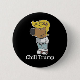 Coola Chill Guy Meme Tees - Trump Chill Guy Meme Knapp
