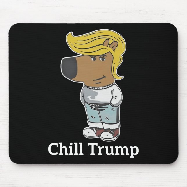 Coola Chill Guy Meme Tees - Trump Chill Guy Meme Musmatta (Framsidan)