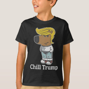 Coola Chill Guy Meme Tees - Trump Chill Guy Meme T Shirt
