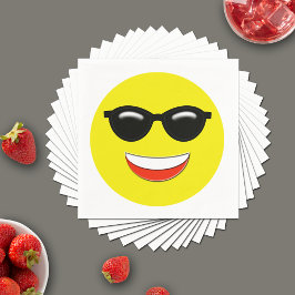 Coola Chill Sunglasses Emoji Pappersservett