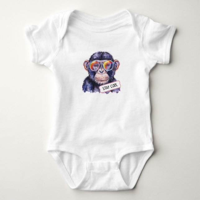 Coola Chimp T Shirt (Framsida)