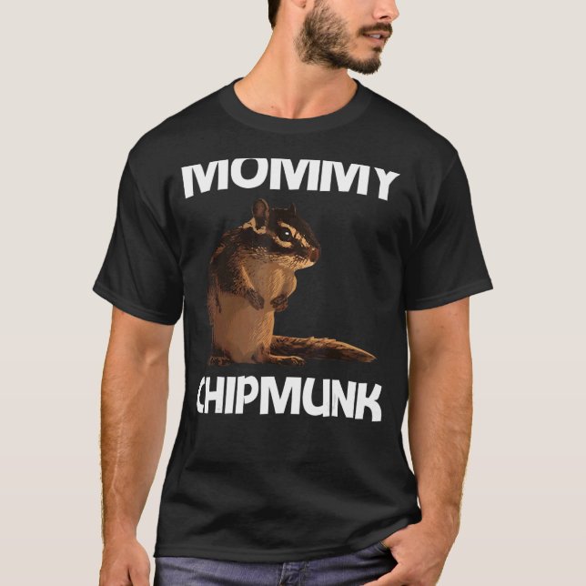 Coola Chipmunk för kvinnor Mamma ekorrel Whisperer T Shirt (Framsida)