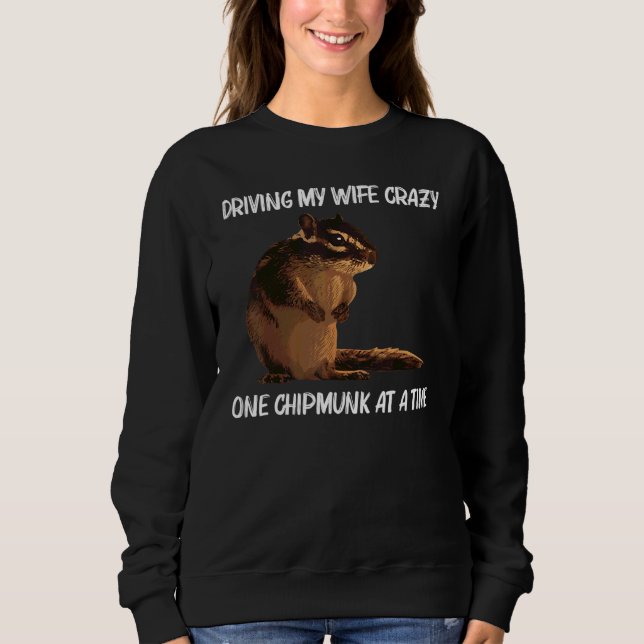 Coola Chipmunk För Män Pappa Ekorre Viskar  Stång T Shirt (Framsida)