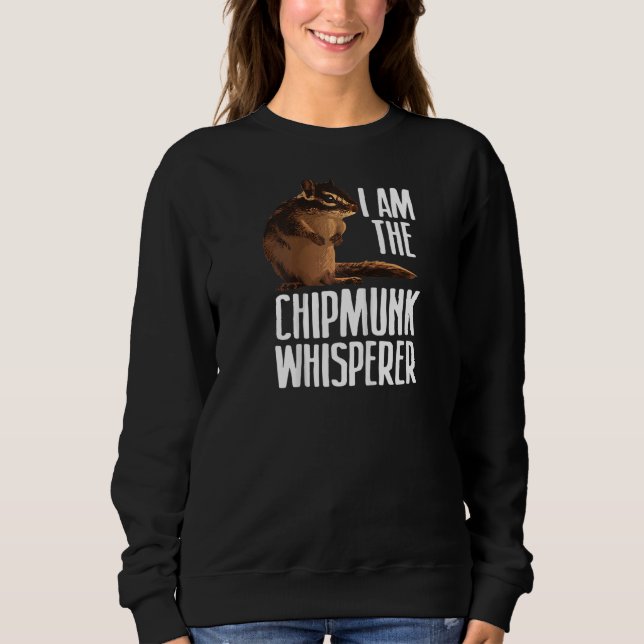 Coola Chipmunk För manar Women Chipmunk Whisperer  T Shirt (Framsida)