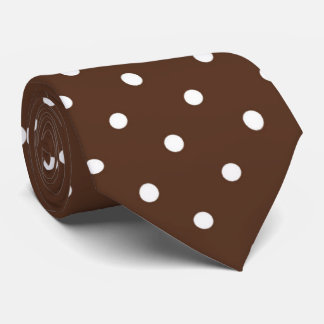coola chokladpolka punkt mönster slips