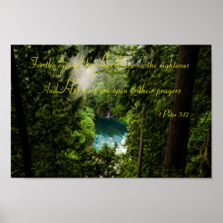 Coola Christian Bible citerar inspirational Ord Poster