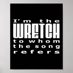 Coola Christian citerar om Fantastisk Wretch Grace Poster