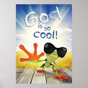 COOLA Christian poster för barn religiösa