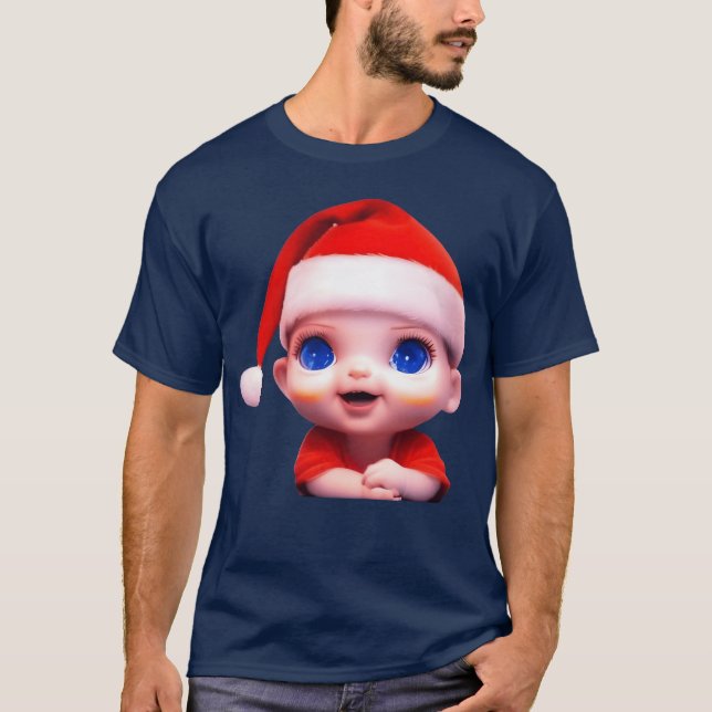 Coola christmas-familjen t shirt (Framsida)