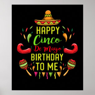 Coola Cinco De Mayo Birthday 5 maj Poster