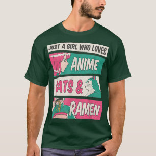 Coola Citat - bara en tjej som animerar i kärlek, T Shirt