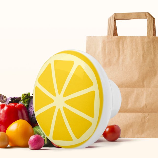 coola citronfrukt, köksduk knopp (Skapare uppladdad)