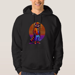 Coola Coati Modern Urban Stil Sunset Retro Art Hoodie