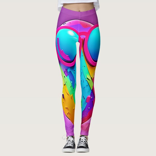 Coola Colorful Egg Leggings (Framsida)