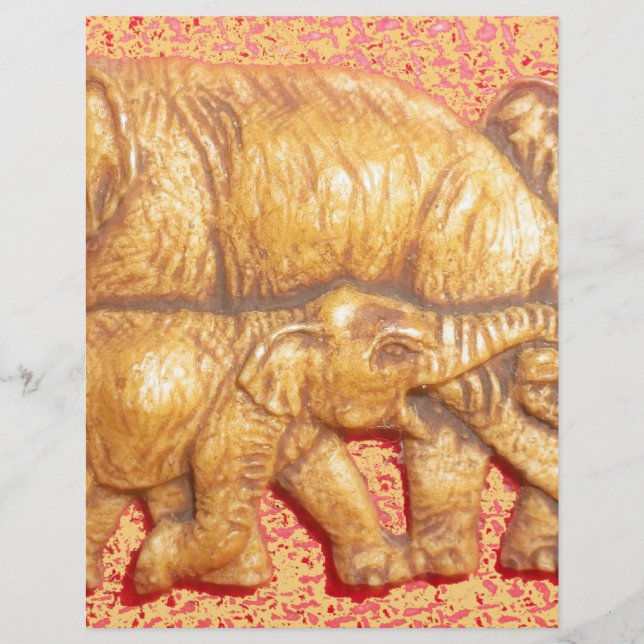 Coola Colorful Elephant Family (Framsida)
