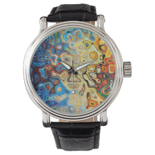 Coola Colorful Surreal Abstrakt Psychedelic Art Armbandsur