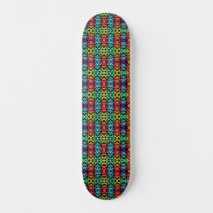 Coola Colorful Urban Street Art Graffiti Inspired Mini Skateboard Bräda 18,5 Cm