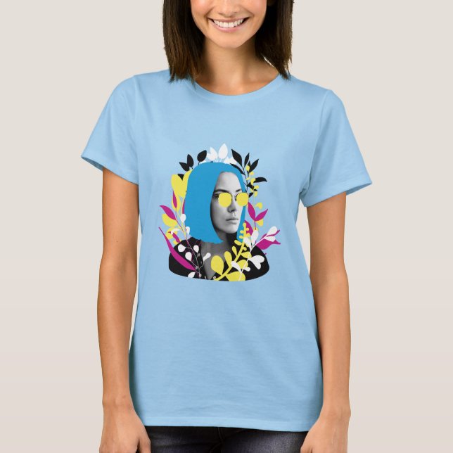 Coola Colorful Woman T Shirt (Framsida)