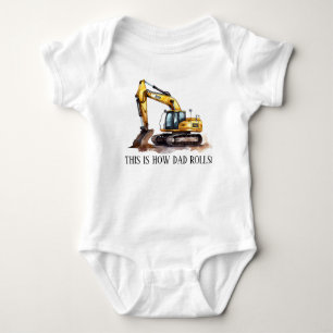 Coola Construction Pappa rollers add text T Shirt