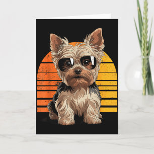 Coola coola yorkie mamma pappa present vintage hun kort