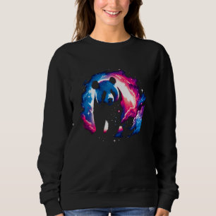 Coola Cosmic Giant Panda Galaxy Graphic Space Art T Shirt