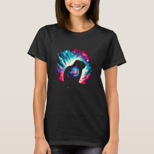 Coola Cosmic Groundhog Galaxy Graphic Space Art T Shirt