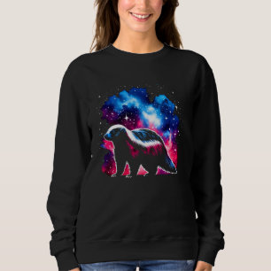 Coola Cosmic Honey badger Galaxy Graphic Space Art T Shirt