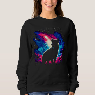 Coola Cosmic Hyena Galaxy Graphic Space Art T Shirt