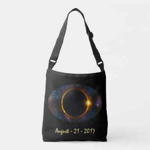 Coola Cosmic Öga 2017 Total Solar Eclipse Axelväska