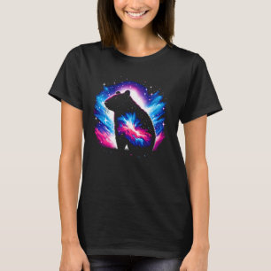 Coola Cosmic Wombat Galaxy Graphic Space Art T Shirt