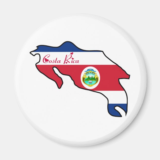 Coola Costa Rica Magnet (Framsidan)