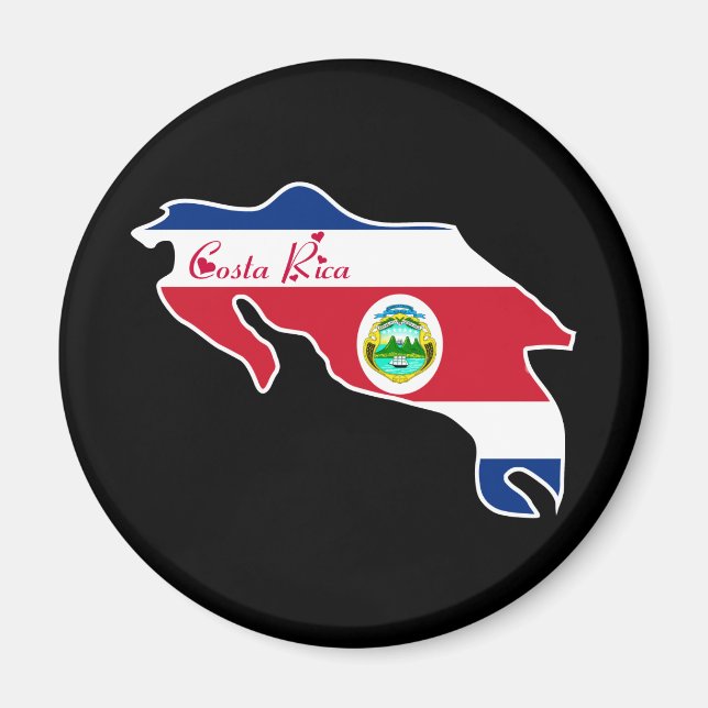 Coola Costa Rica Magnet (Framsidan)
