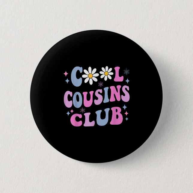 Coola Cousins Klubb Shirt Boy Cousin Crew Match Knapp (Framsida)