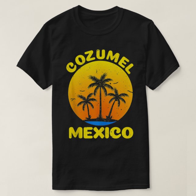 Coola Cozumel Design För manar Women Cozumel Mexic T Shirt (Design framsida)