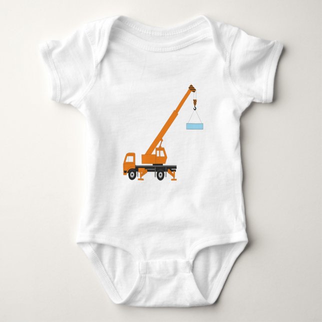 Coola Crane Boy Gift Idea Tee Shirt (Framsida)
