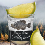 Coola Crappie Fishing of 50th Birthday Roligt Fish<br><div class="desc">För den som kärlek ska fiska är det här perfektens födelsedagspresent,  de kan visa upp sin kärlek för fiske. Konstruktionen har en troféfisk av skrapie. Namn och ålder kan vara personlig för alla åldrar,  namn eller händelser.</div>