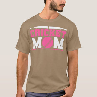 Coola Cricket Mamma för Cricket Sports Älskare T Shirt