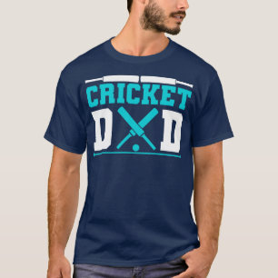 Coola Cricket Pappa för Cricket Sports Älskare T Shirt