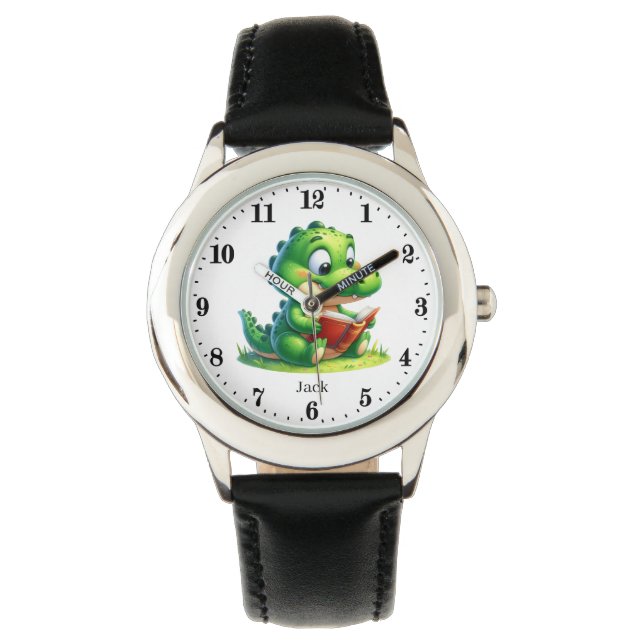 Coola Crokodile add namn Armbandsur (Framsida)