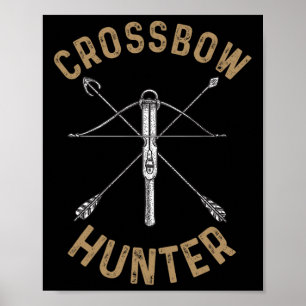 Coola Crossbow För manar Women Archery Arrow Bow H Poster