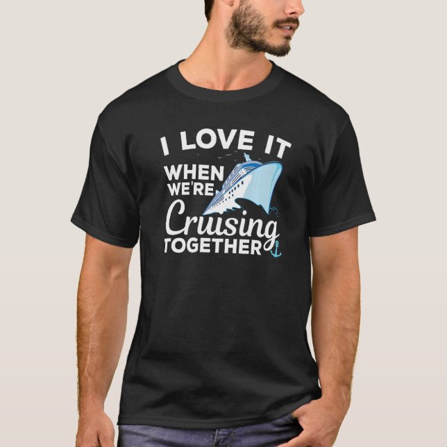 Coola Cruising Manar Women Family Couple Cruise Fr T Shirt (Framsida)