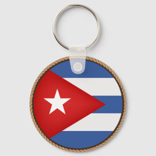 Coola Cuba Flagga Seal Nyckelring