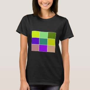 Coola Cube Graphic Art T-Shirt Apparel Women Manar