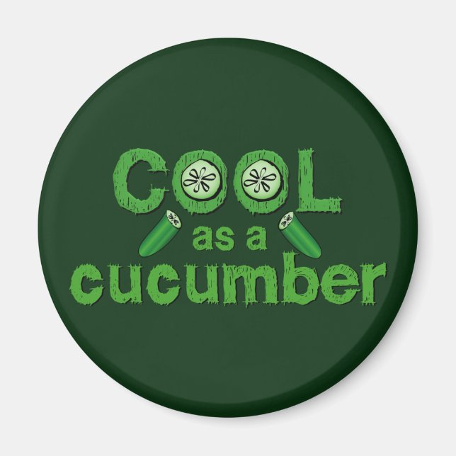 Coola Cucumber magnet (Framsidan)