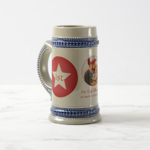 Coola Cute Modern Simple Pappa First Fars dag Sejdel