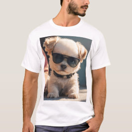 Coola-, Cute- och Fluffy-valpar T Shirt