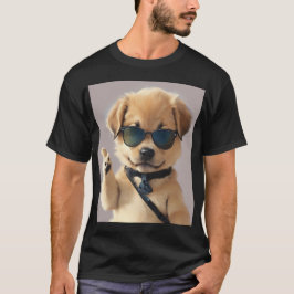 Coola-, Cute- och vårdfri Hund T Shirt
