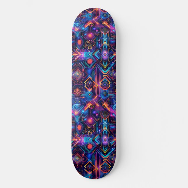 Coola Cyberpunk Anime Japansk Designad Skateboard (Framsida)