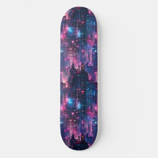 Coola Cyberpunk Anime Japansk Designad Skateboard (Framsida)