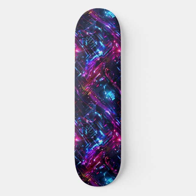 Coola Cyberpunk Anime Japansk Designad Skateboard (Framsida)